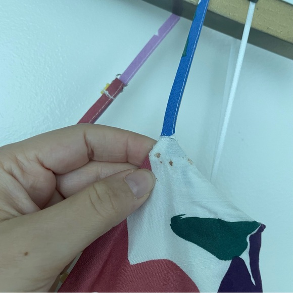 ARTLOVE Paris Katy Floral Abstract Maxi Dress \\ S - Picture 6 of 10